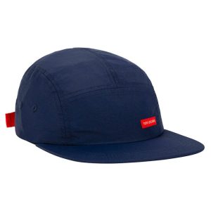 Navy Nylon Camp Hat