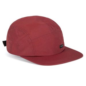 Red Nylon Camp Hat